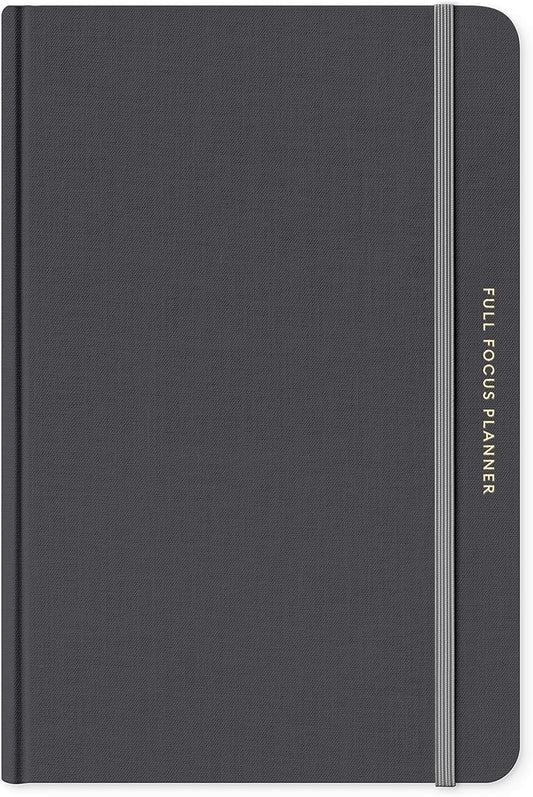 Full Focus Gray Linen Planner by Michael Hyatt - The #1 Daily Planner to Increase Focus, Eliminate Overwhelm, and Achieve Your Biggest Goals - Hardcover