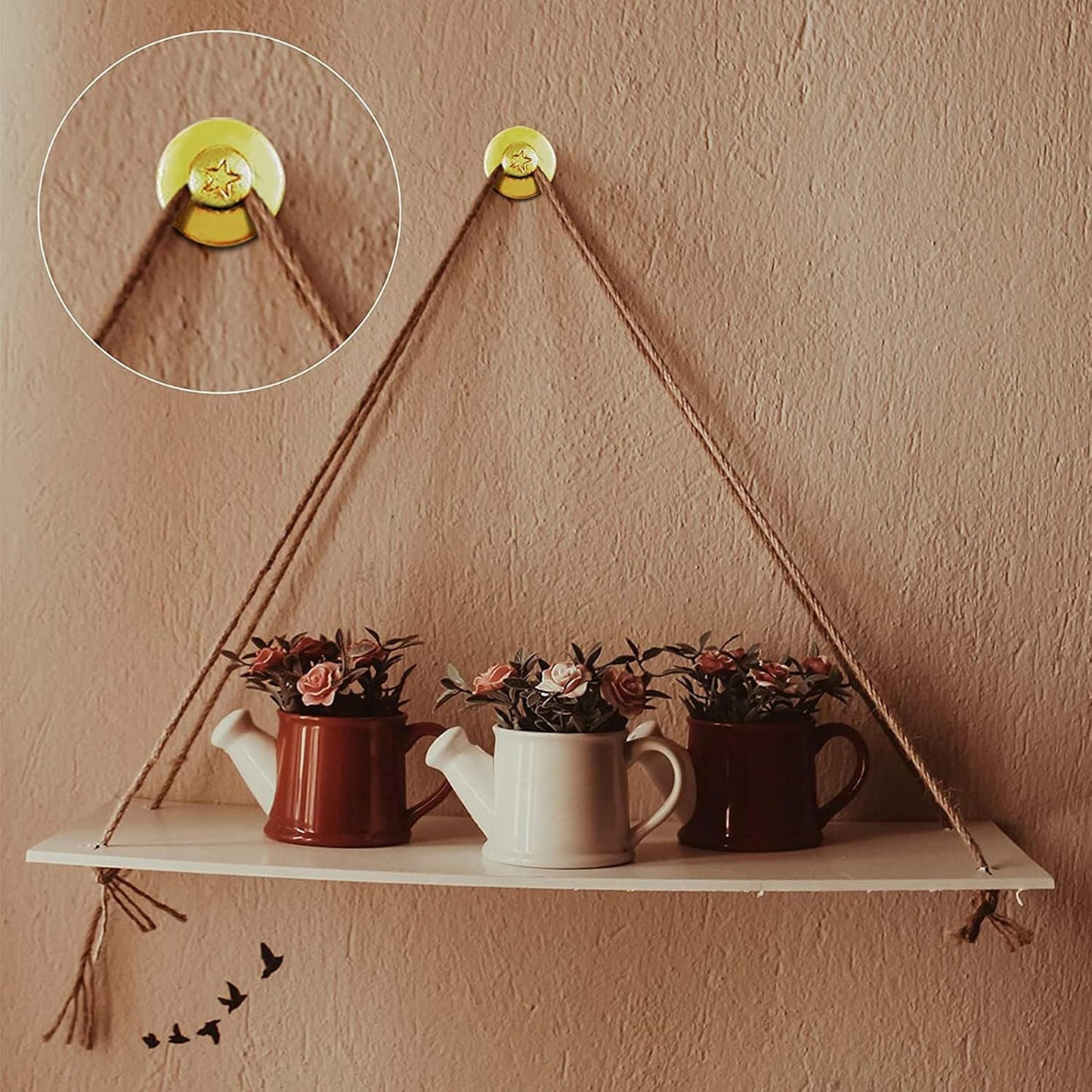 Push Pins Picture Hangers Double Headed Thumb Tacks Wall Hooks for Wall Hangings Picture Hangers Nails Small Photo Hanging Hook Pins for Home Office Photo Decor(Gold,25 Pieces)