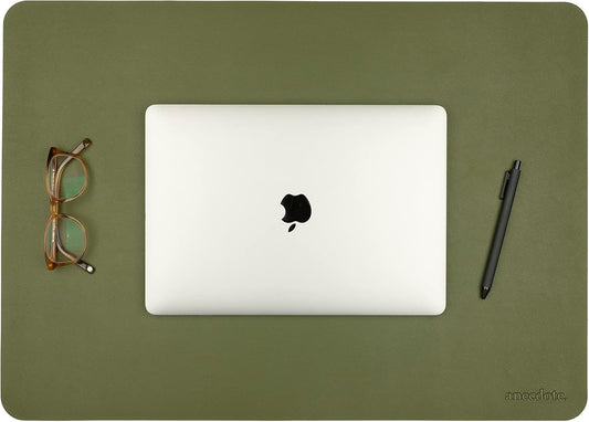 ANECDOTE Vegan Leather Desk Pad - 23.6"x17" Desk Mat for Your Office. This Quality Large Mouse Pad has Chic Elegance, Professional Look & Satisfying Touch - The Perfect Leather Mouse Pad for You!