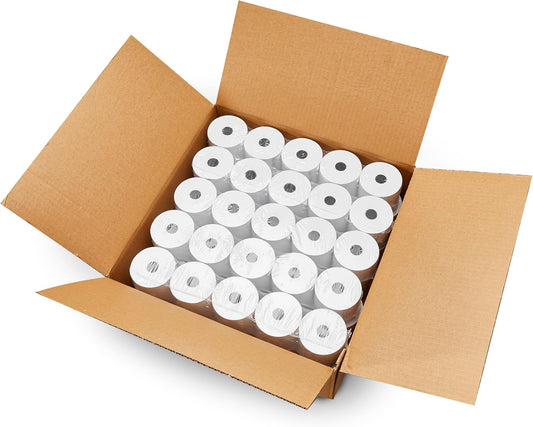 2-1/4" x230' Thermal Paper Rolls for Sharp 01PU ER-A450T ER-A520 ER-A530 XE-A102