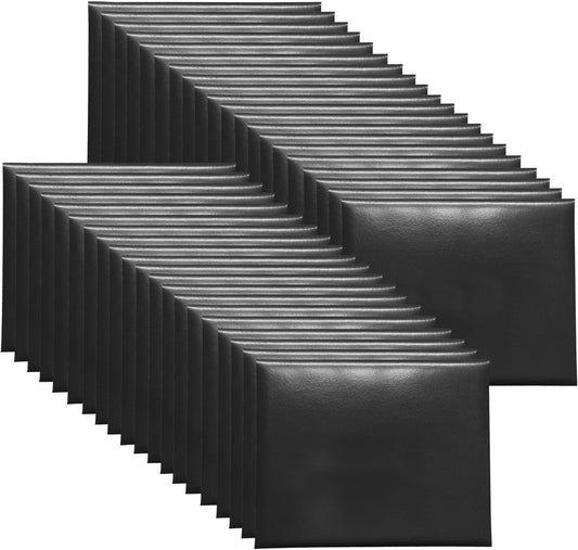 40 PCS Smooth Diploma Certificate Cover 8 1/2" x 11" Black