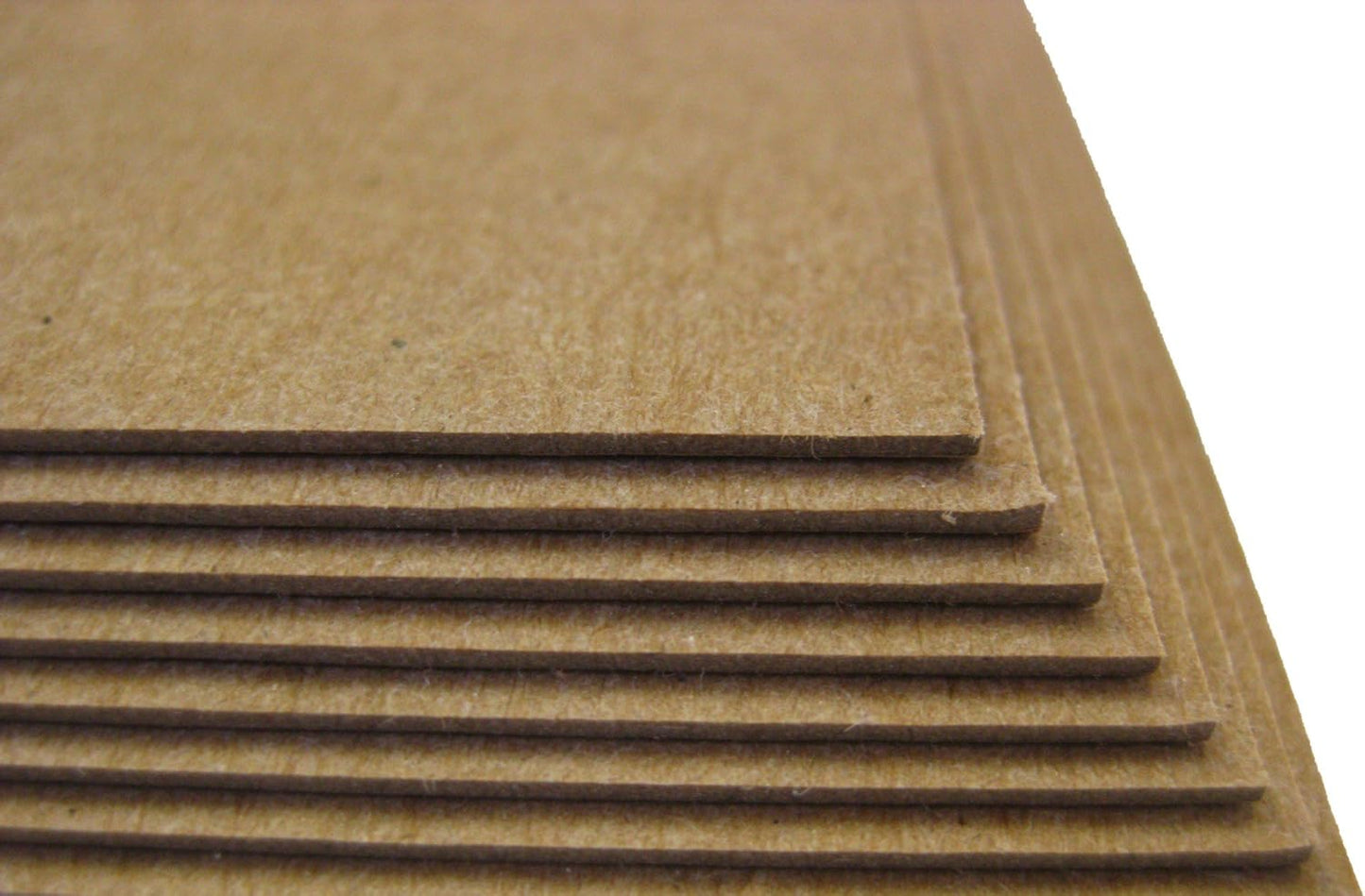 150 Sheets Chipboard 46pt (Point) 6 X 6 Inches Heavy Weight Square Scrapbook Size .046 Caliper Thick Cardboard Craft and Packing Brown Kraft Paper Board