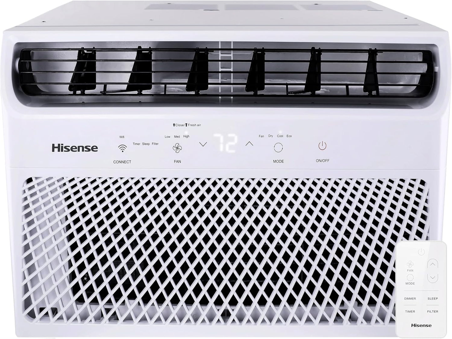 Hisense WC14W25A Window Air Conditioner, 14,000 BTU, White