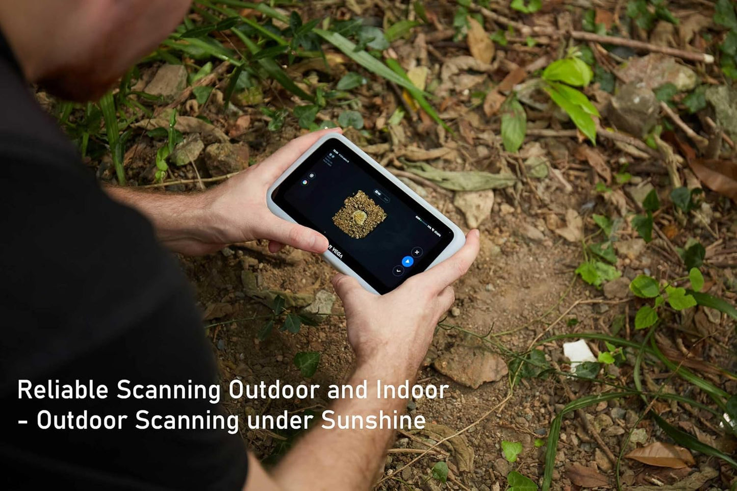 Einstar Vega 3D Scanner with Marker Helpers, Tripod, Wireless All-in-One Design, VCSEL/MEMS Projector Technology, Smooth 3D Scanning Small to Large Object, Powerful 8-core 2.4 GHZ CPU, 48MP RGB Camera