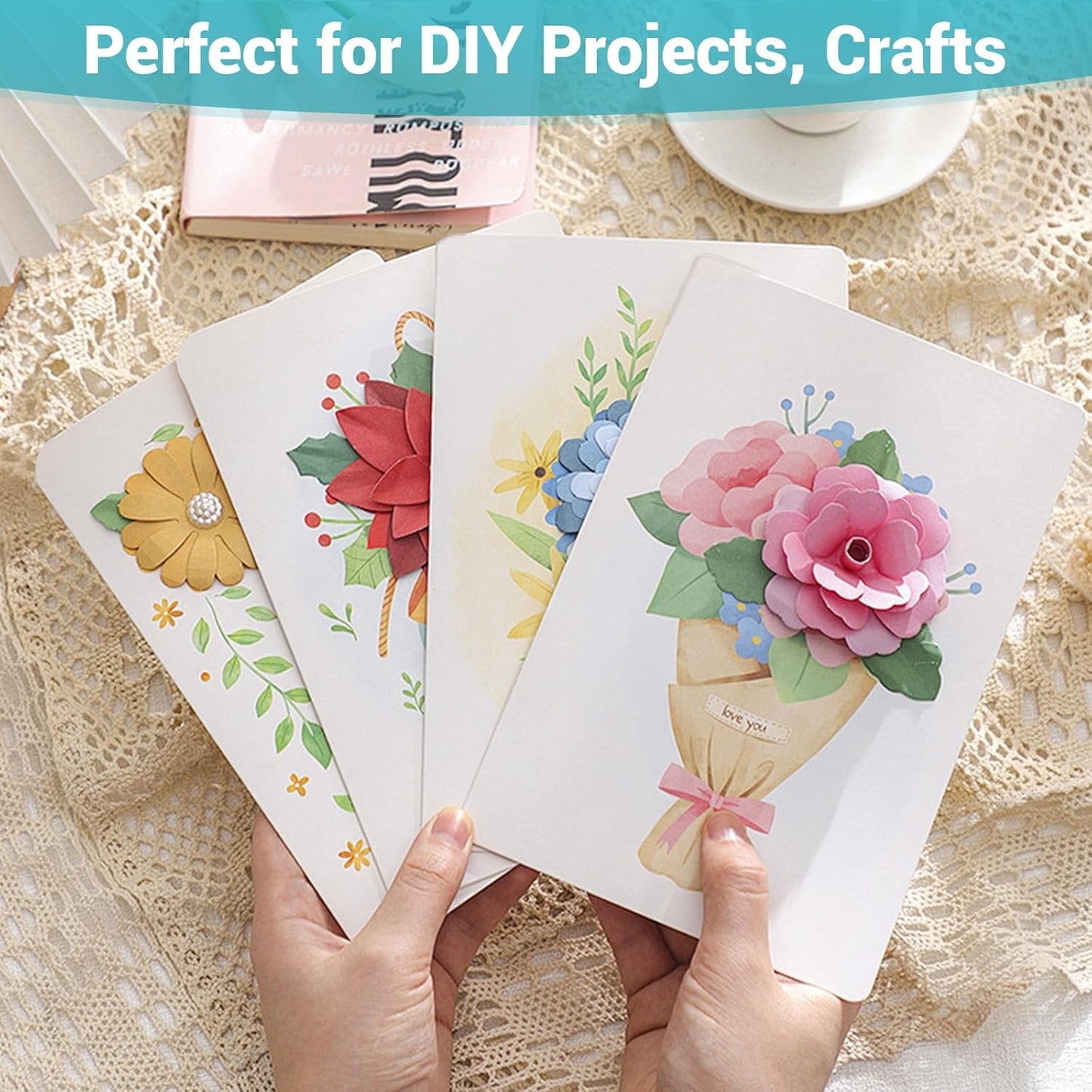 Corner Rounder Punch, Corner Cutter and Paper Punches for Crafting, Rounded Corner Punch for Journaling & Scrapbook Supplies, Card Making, Paper Crafts, Laminate, Cardstock, DIY Projects, Photo