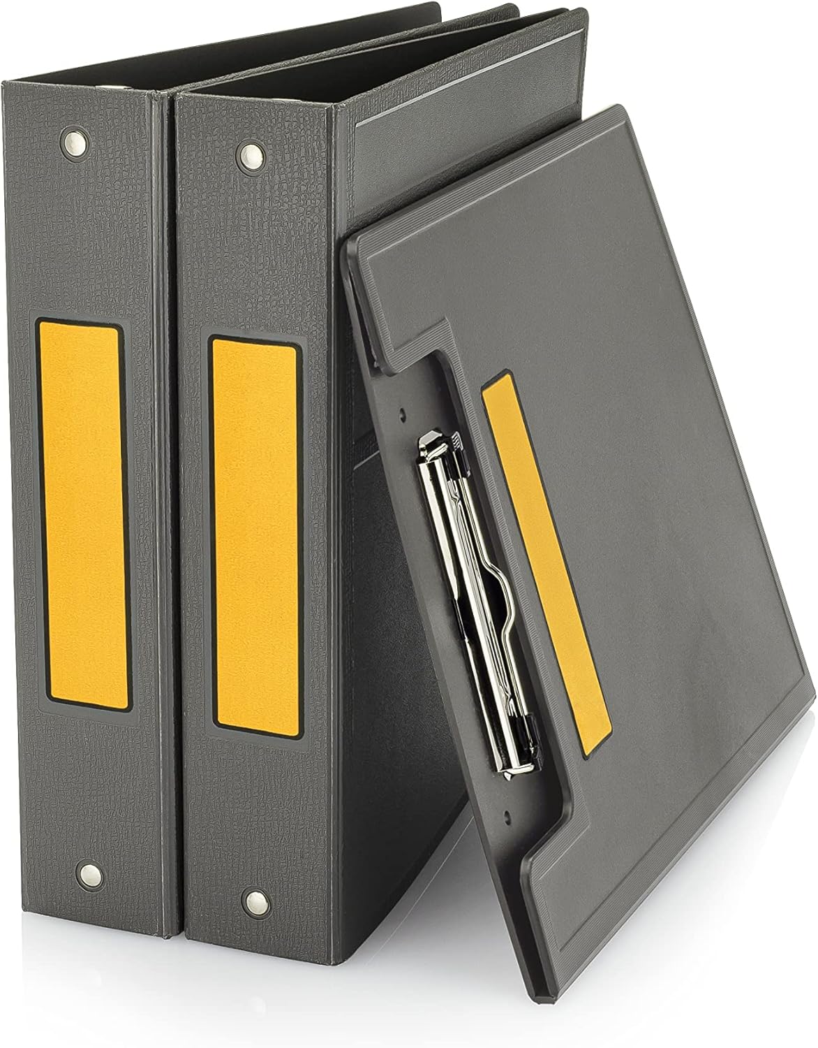 Carstens Adhesive Sticker Labels, 5 3/8” x 1 3/8”, Binder Labels for 1.5” – 4” Ring Binder Spines, Goldenrod, Roll of 200