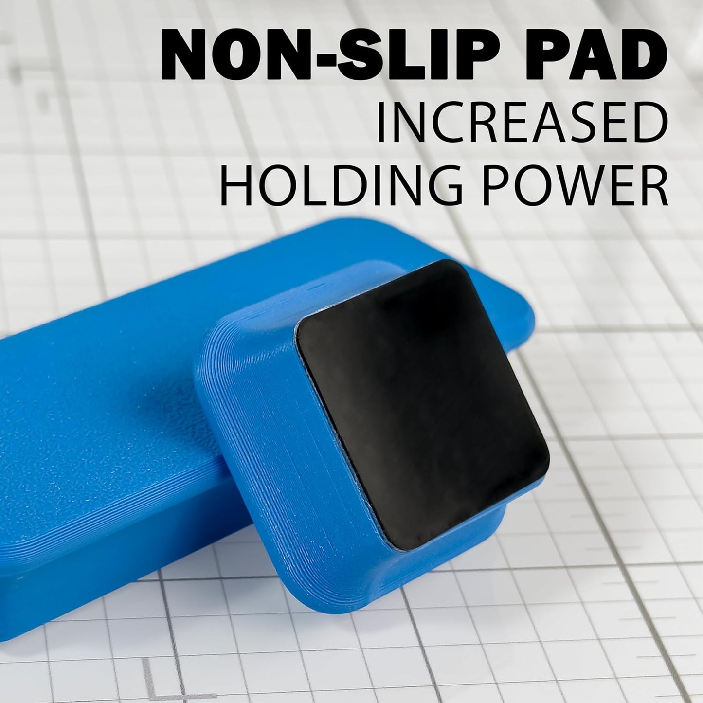 Glassboard Studio MiniBar Magnet - Strong Neodymium Rare Earth Magnets for Fridge, Whiteboard, Locker & Magnetic Glassboards - Ideal for Crafting & Office Use - Strong Fridge Magnets (Cherry Red, 4)