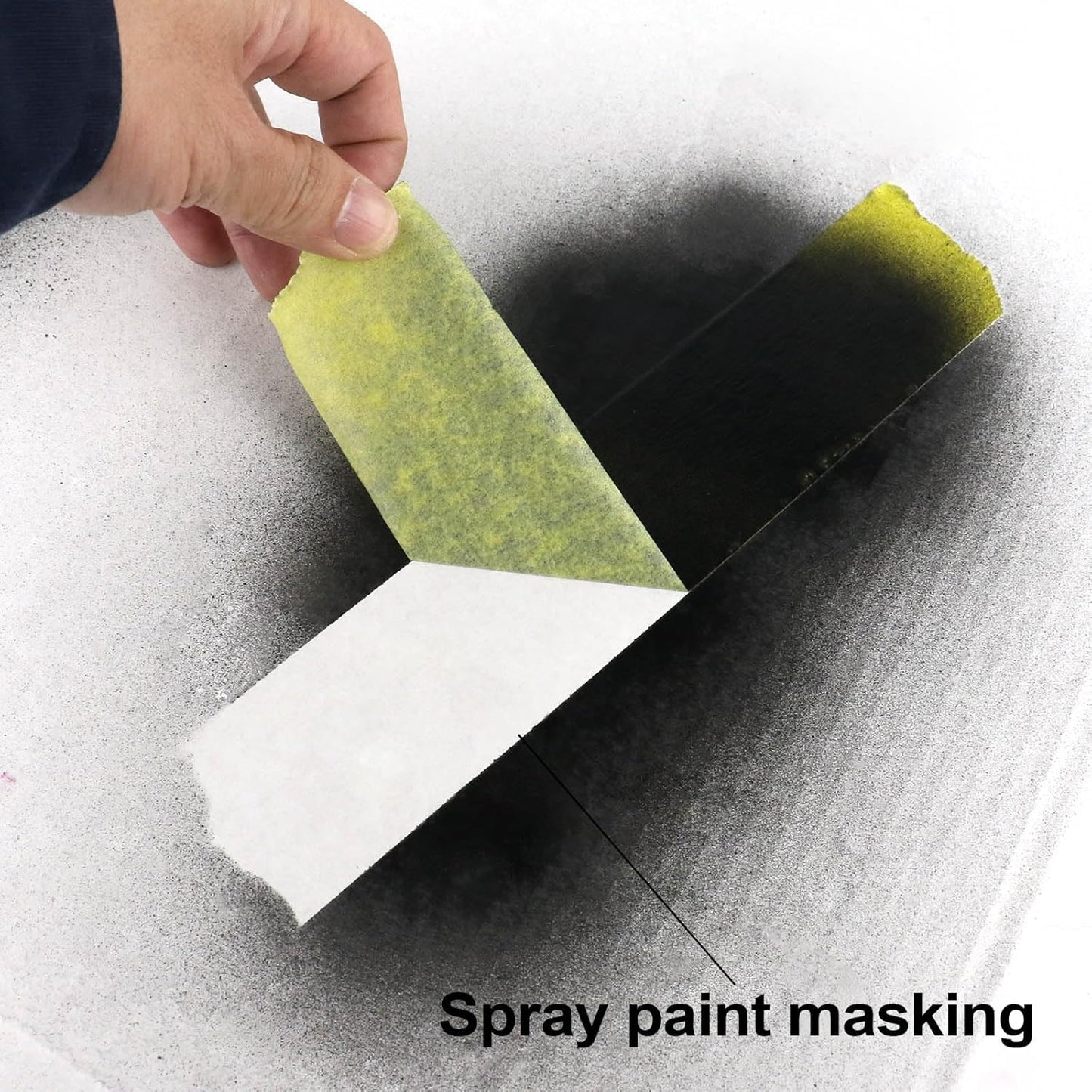 BOMEI PACK Yellow Painters Tape 2 inch Wide, Yellow Masking Tape 3 Rolls x 2 inch x 60 Yards (180 Total Yards) Residue-Free Painting Tape for Labeling, DIY Crafting, Decoration and School Projects