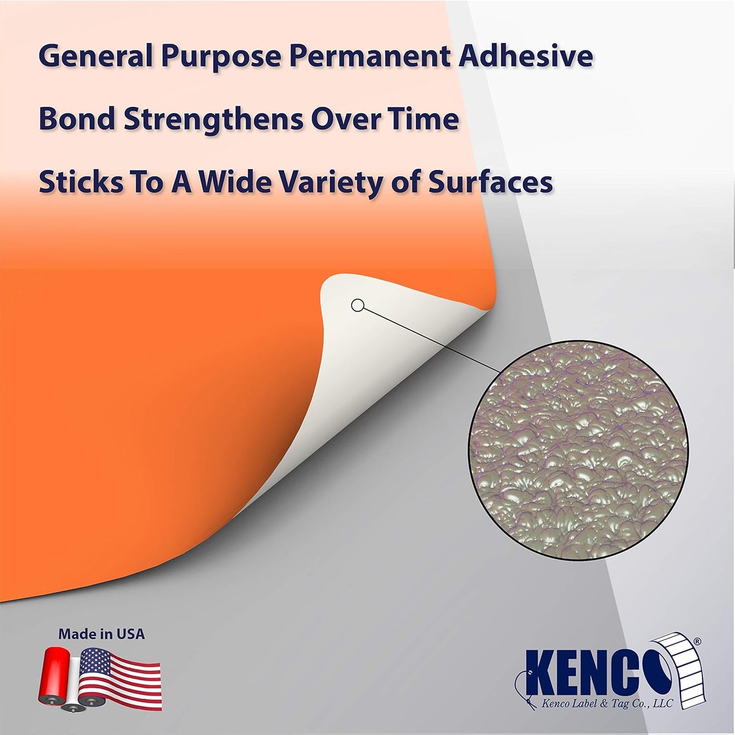 4" X 6" Direct Thermal Perforated Stickers Labels for Shipping Labels, Inventory, and Color Coding - Compatible with Zebra, Rollo, Godex and More (Orange, 12 Rolls)