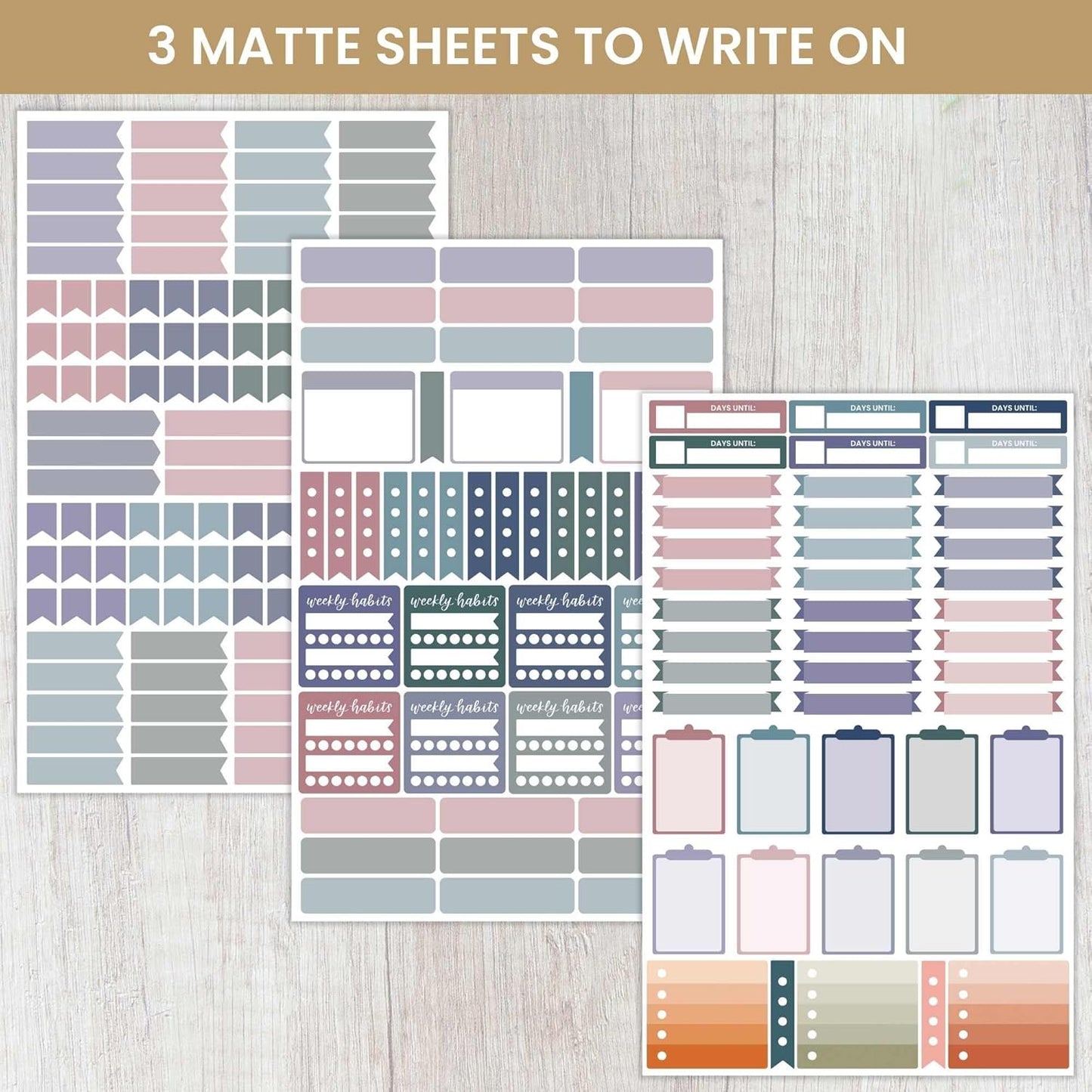 bloom daily planners Color Coding Planner Stickers - 1/4" Minimalist Dot Labels - Six Sheets, 1000+ Stickers Per Pack! - Jewel Tones