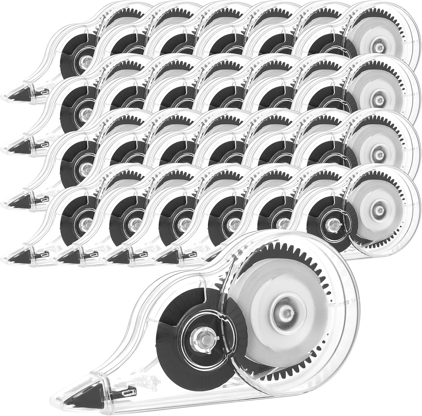 36 Count Correction Tape with Protective Cap, 1/5 X 472 Inch Correction Tape Roller Easy to Use Applicator for Instant Corrections School Office Supplies