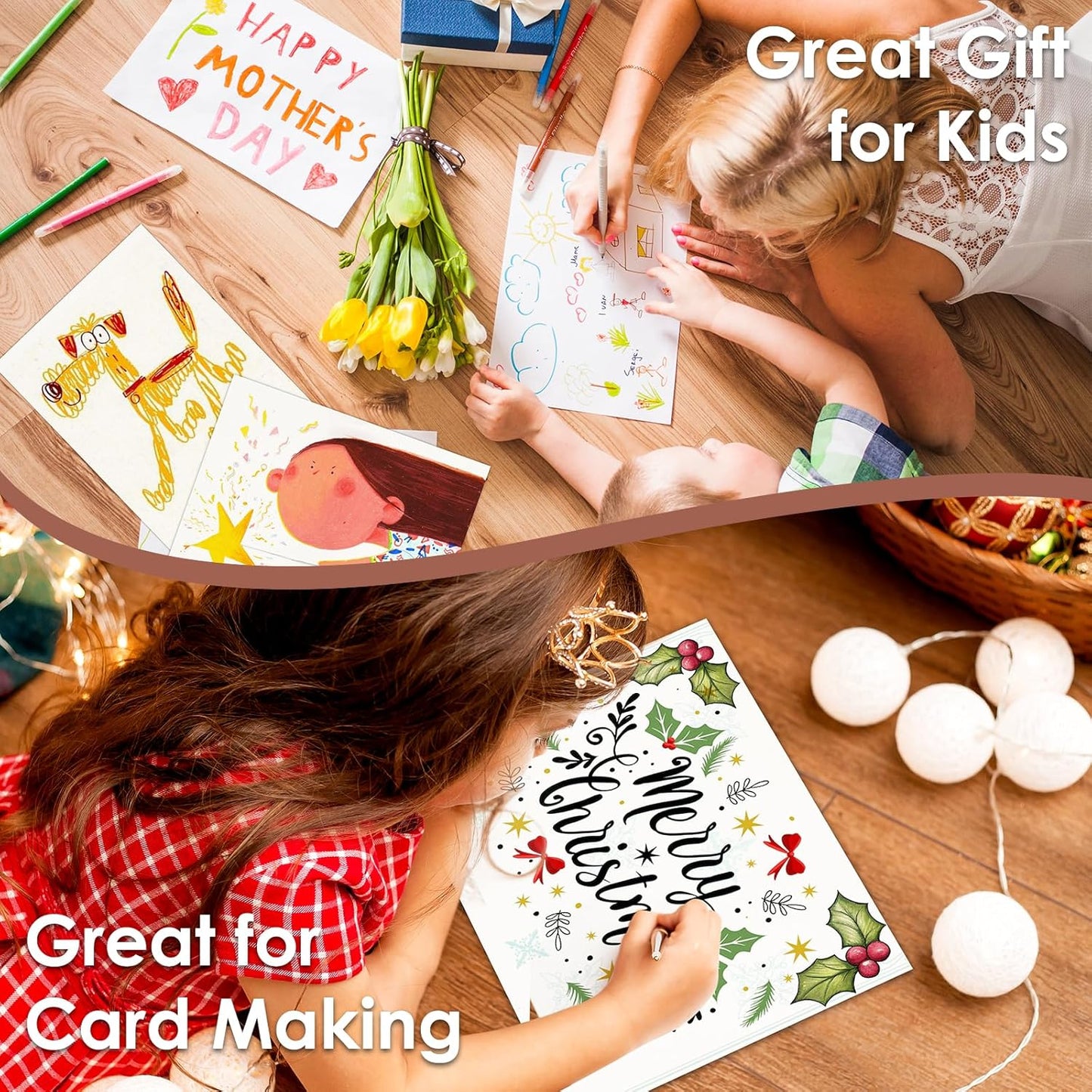 180 Sheets Sketch Paper, 9" x 12" Acid Free Artist Art Easel Drawing Painting Writing Sketching Book Paper Bulk, Study Essentials College Office School Supplies for Kids Students Adults Beginners