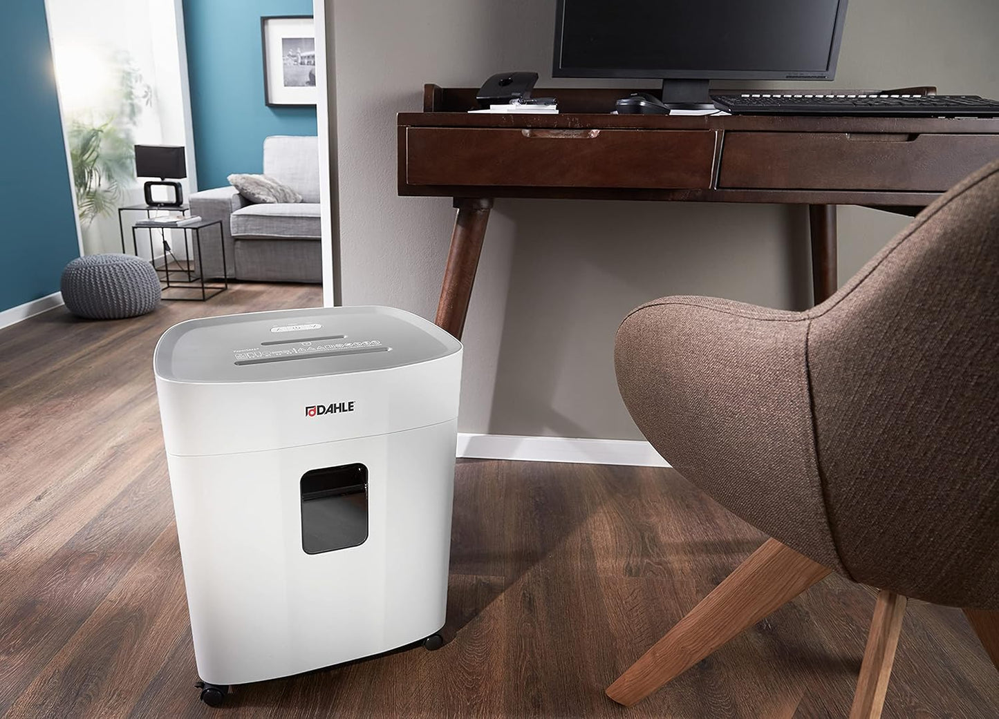 Dahle PaperSAFE PS 260 Paper Shredder, Oil Free, Jam Protection, Security Level P-4, 12 Sheet Max, Shreds CDs, Staples, Paper Clips & Credit Cards