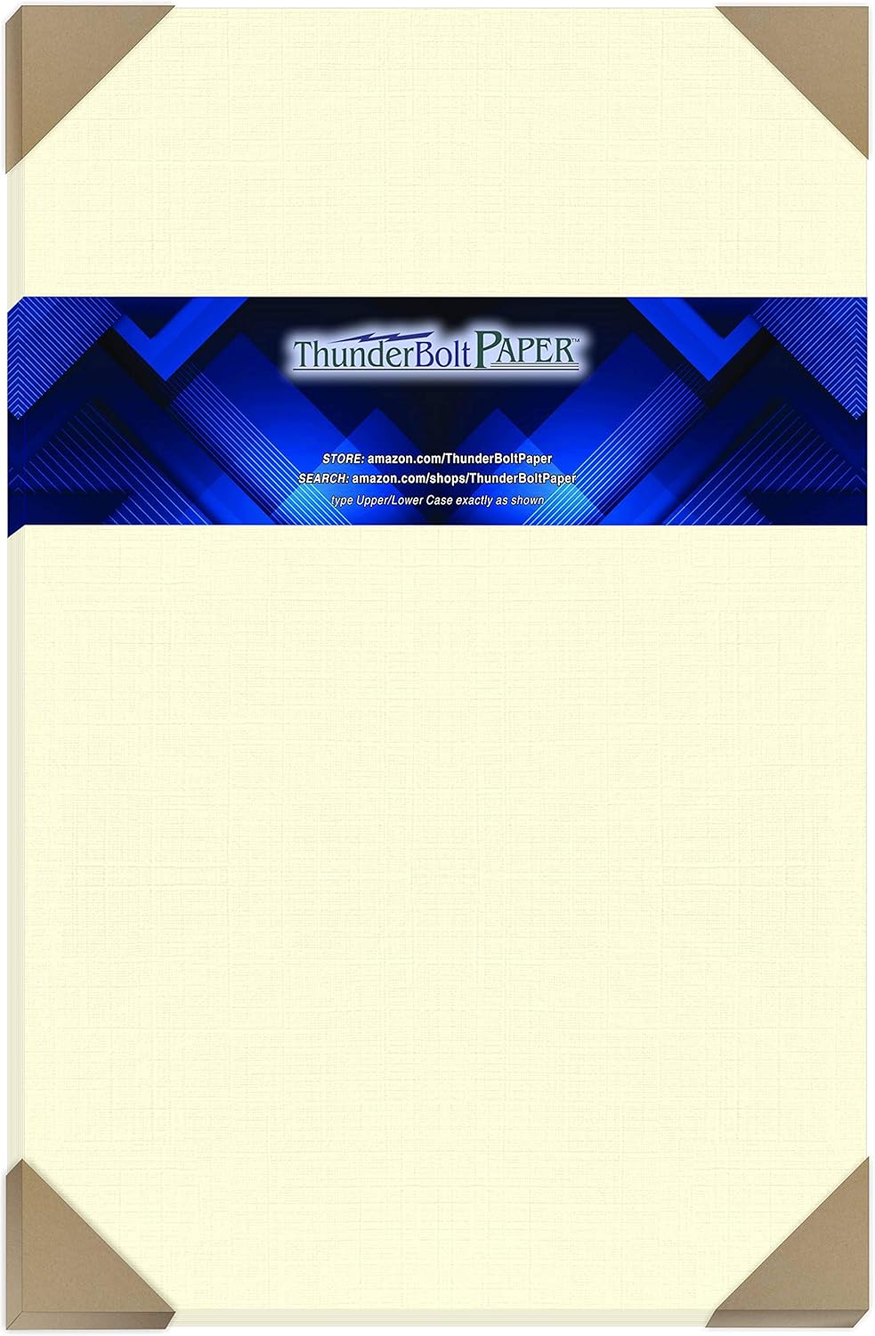 15 Natural Linen 80# Cover Paper Sheets - 12" X 18" (12X18 Inches) Large|Poster Size - Card Weight - Fine Linen Textured Finish - Quality Cardstock