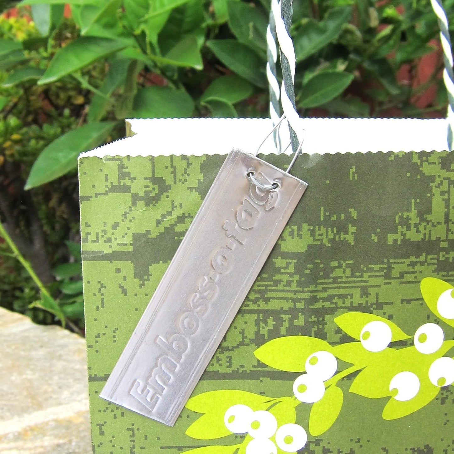 Double Sided Write On Metal Labels for Outdoor, Gardening, and High Durability Applications; Garden Marker; Plant Marker; Aluminum Plant Tags with 6 Inch Wires (Pack of 50)