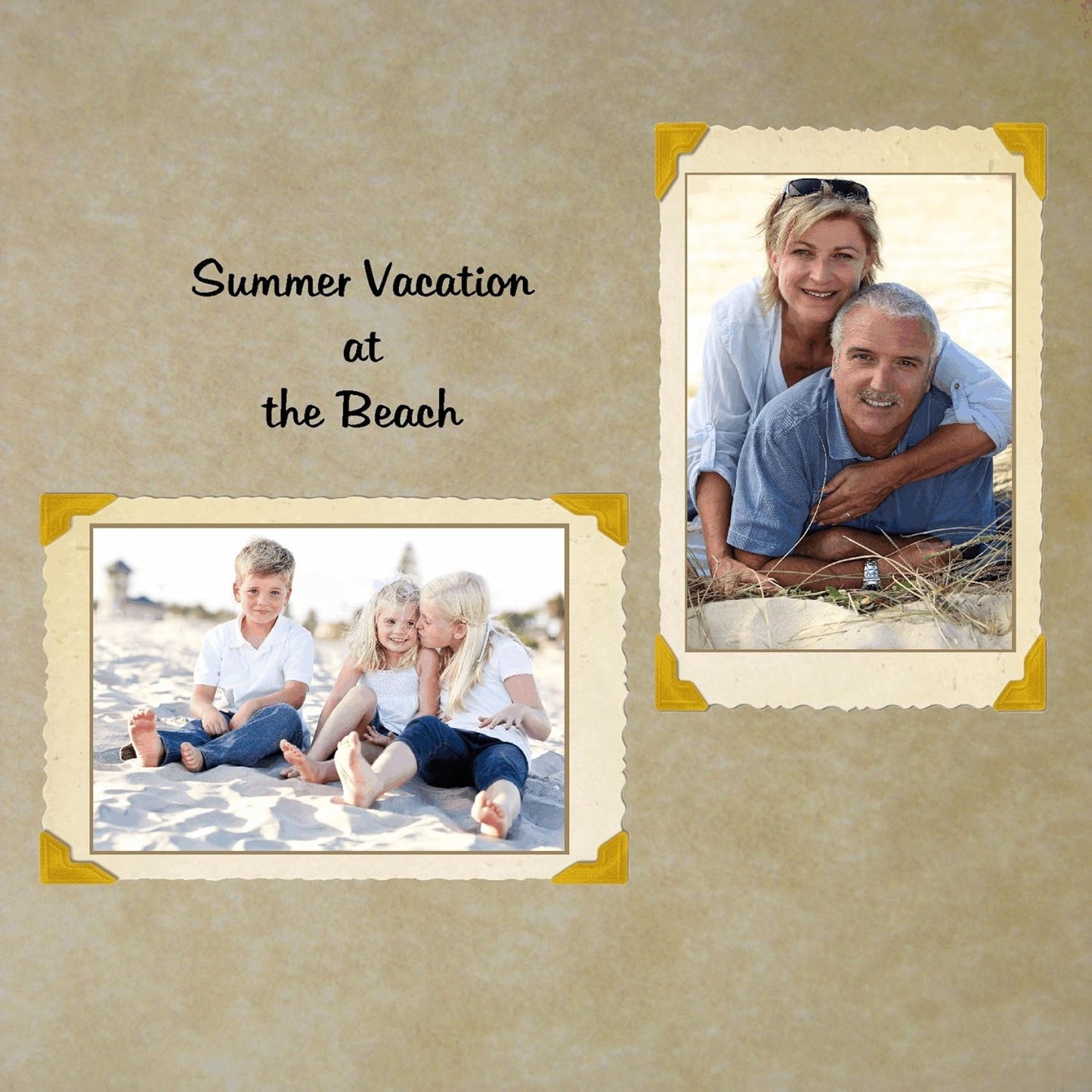 150 Old Age Parchment 65lb Cover Paper Sheets 6" X 6" (6X6 Inches) Square Scrapbook Album Size - Printable Parchment Semblance by The Pulp Process