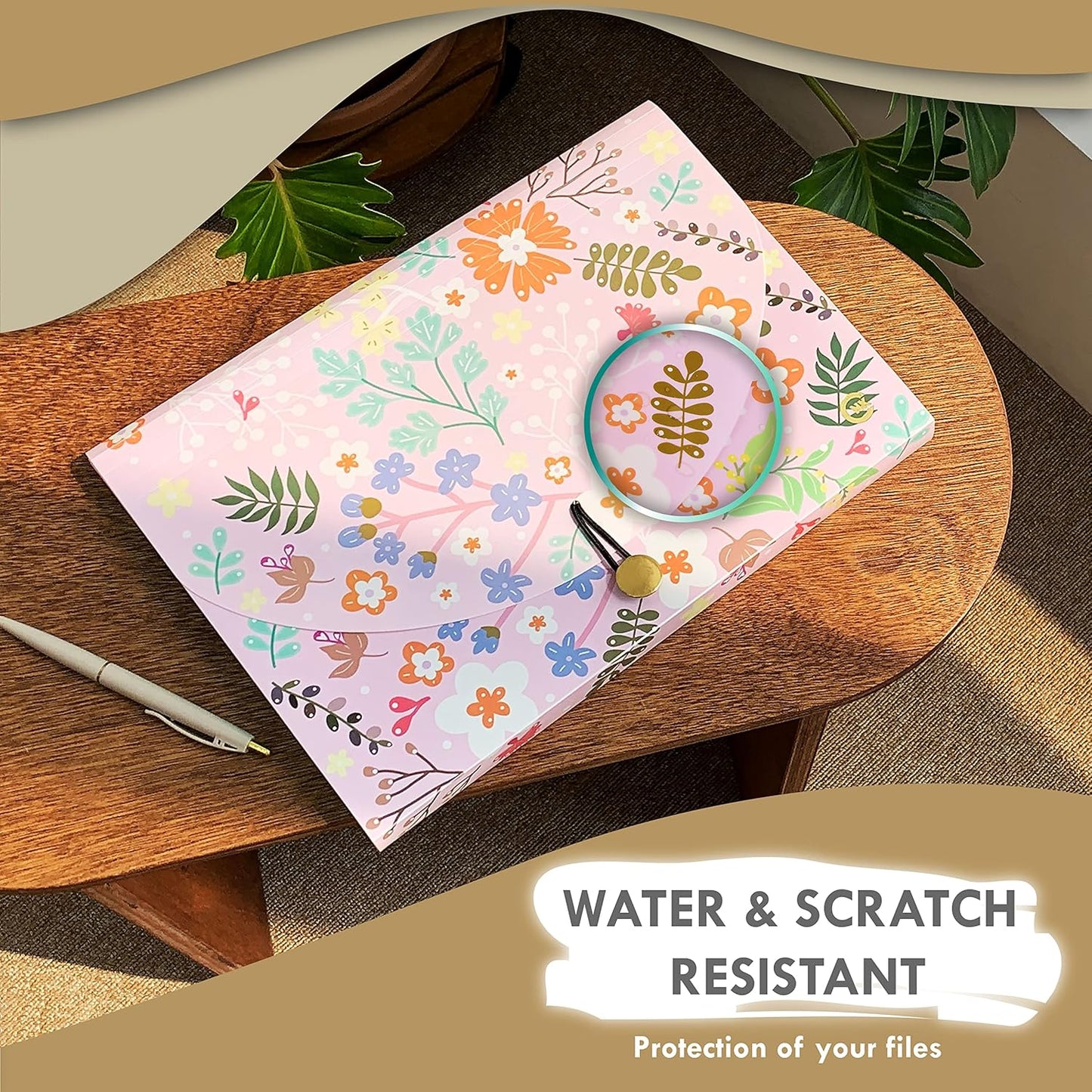 CNK File Folders Organizer with 13 Pockets Accordion Expanding Folder For Documents Receipt Document Paper Pocket Filing Products Accordian Important expandable holder files alphabetical Labels Letter