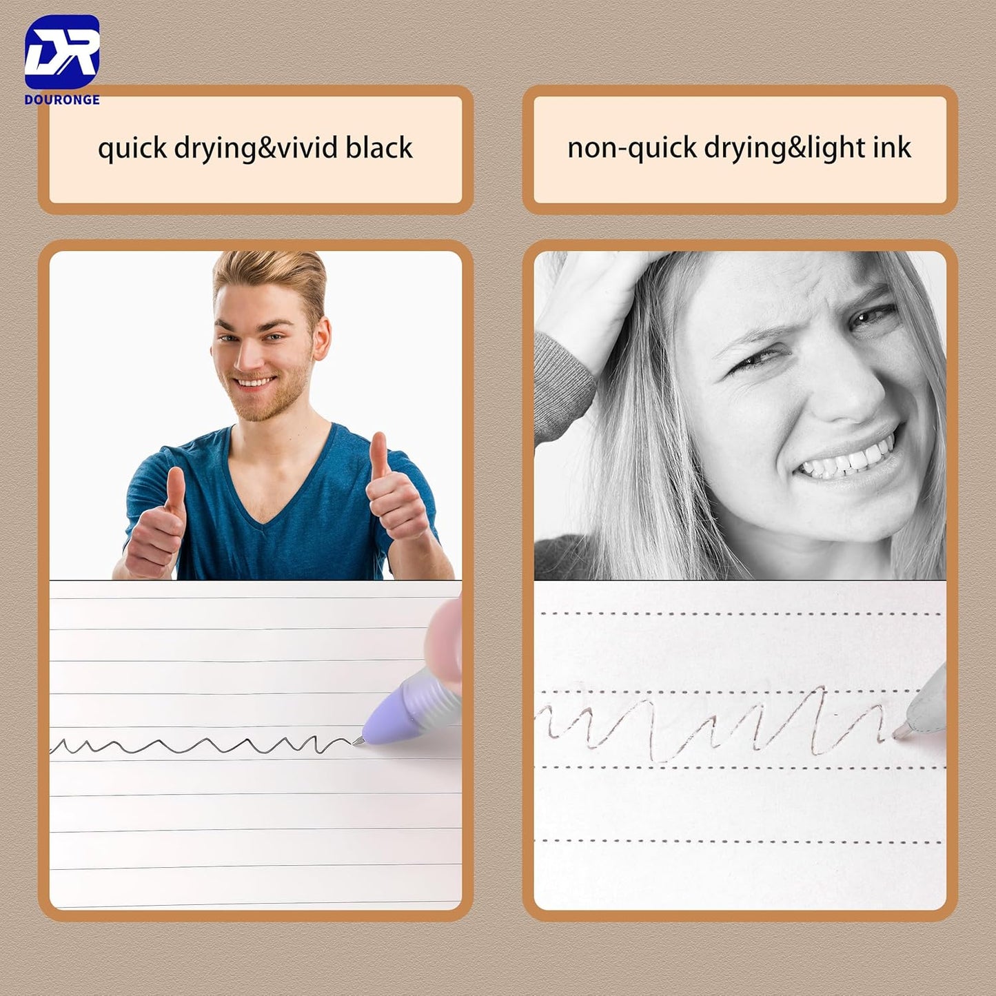 Erasable Gel Pens, SOft Grip, 0.5mm Fine Point, 12-Color Set, Heat & Friction Erasable, Smudge-Free Ink for School, Office, Bullet Journal, Exams & Left-Handed Writers, Refillable, 12-Pack